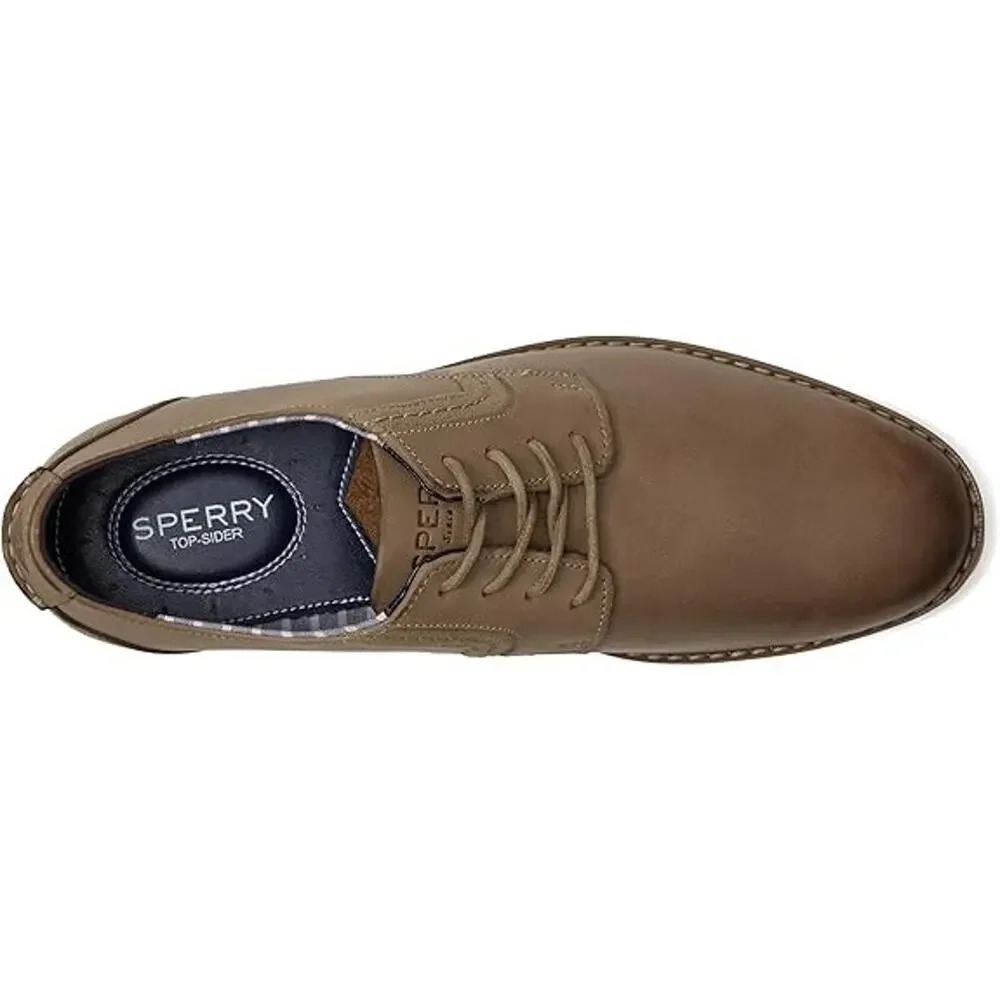 Sperry Men's, Newman Oxford Taupe Sz 9.5 - Picture 2 of 5